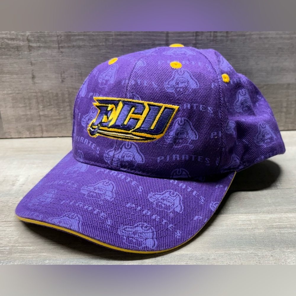 ECU EAST CAROLINA PIRATES Purple Baseball Cap Top of the World NCAA Dad Hat
